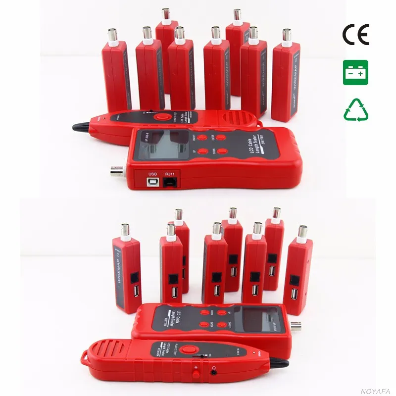 NF-868W Lan кабеля Lan тестер UTP кабельный тестер для RJ45/RJ11/BNC/USB английская версия NF_868W