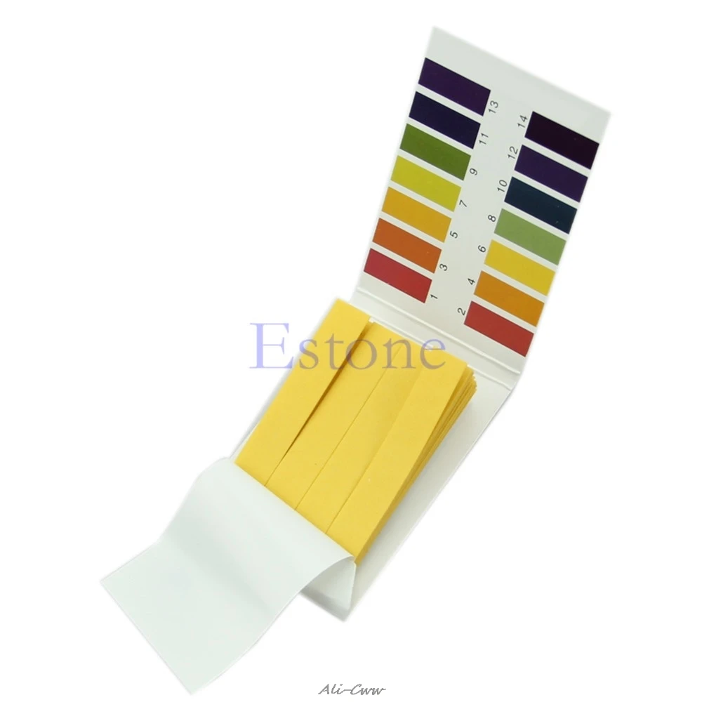 

80pcs Range pH 1-14 Test Testing Indicator Paper Litmus Strips Kit Universal