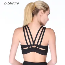 Йога Бюстгальтеры Фитнес Спортивный Топ жилет сексуальный бюстгальтер для йоги топы без спинки Тренажерный зал Бег горячее нижнее белье WB018