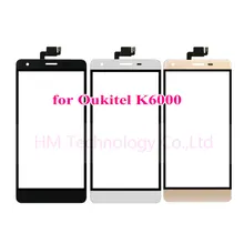 5.5″ TP for Oukitel K6000 Touch Screen Digitizer Front Glass Panel Sensor No LCD Display Phone Replace Part Free Shipping+Tools