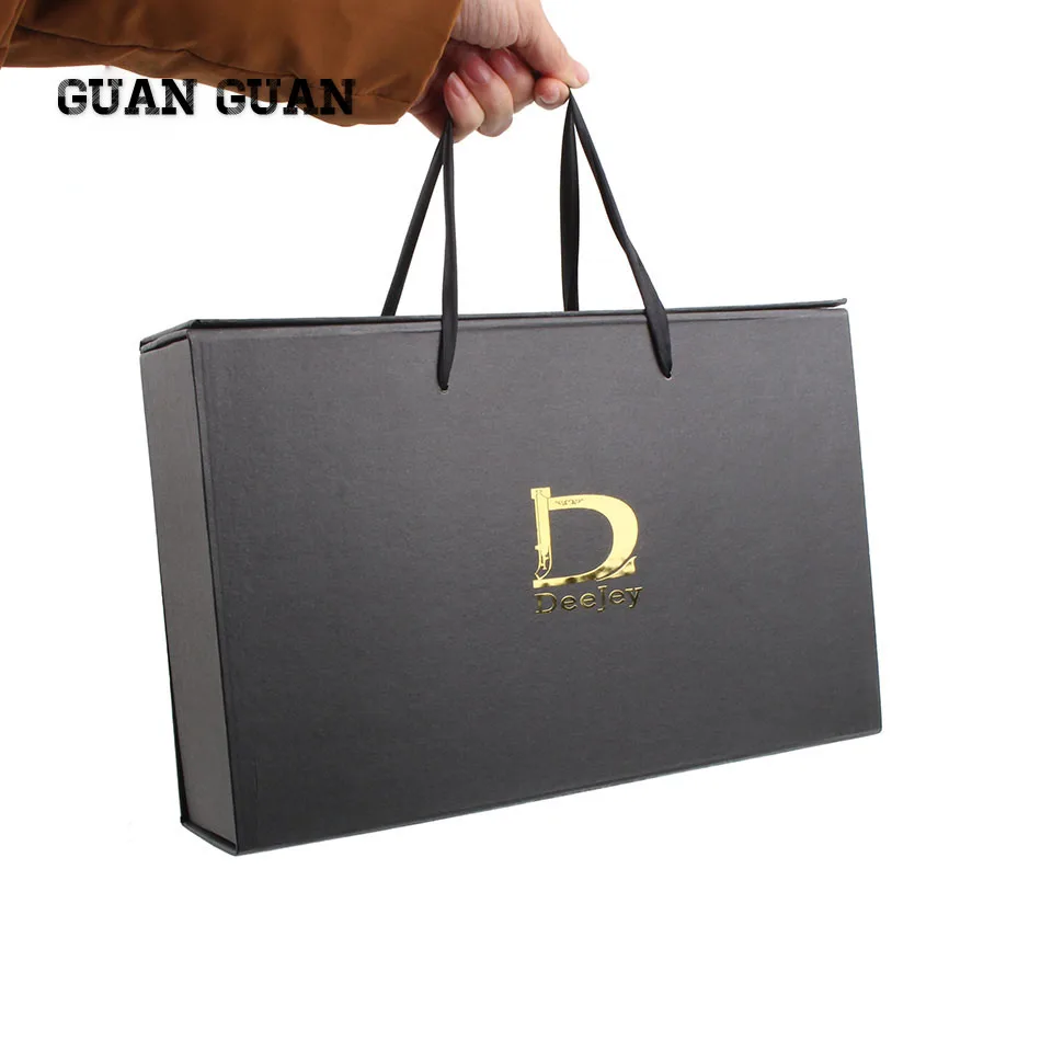 Virgin Hair Extensions Bundles Packaging Paper Boxes Luxury Human