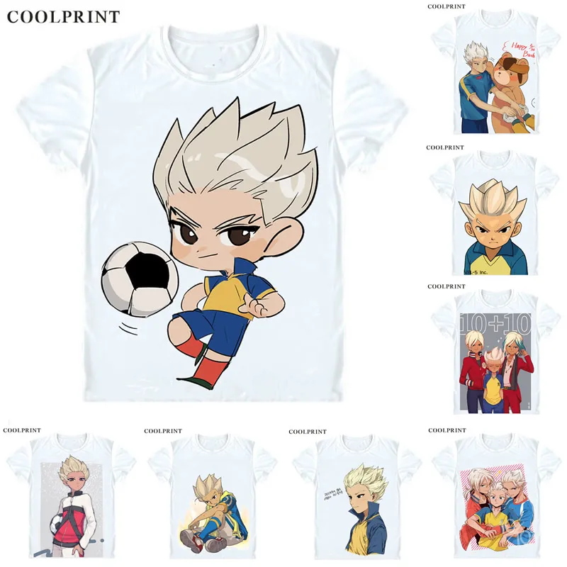 Футболка Coolprint Gouenji Shuuya футболка Inazuma Raimon Eleven Japan мужская повседневная премиум
