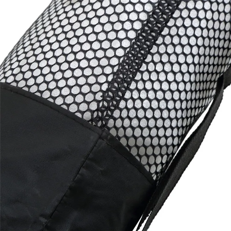 1 шт., регулируемый Коврик для йоги, сумка для спортзала с боковыми карманами, водонепроницаемая сумка-переноска, прочный нейлоновый хлопковый рюкзак для йоги, ремень для переноски на шнурке