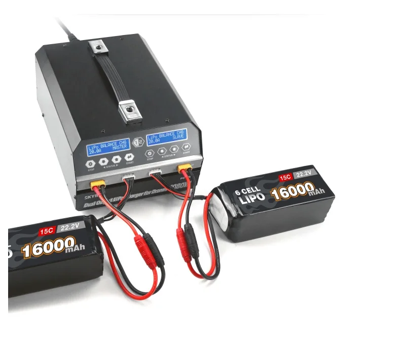 Dual-channel UAV lithium battery charger4