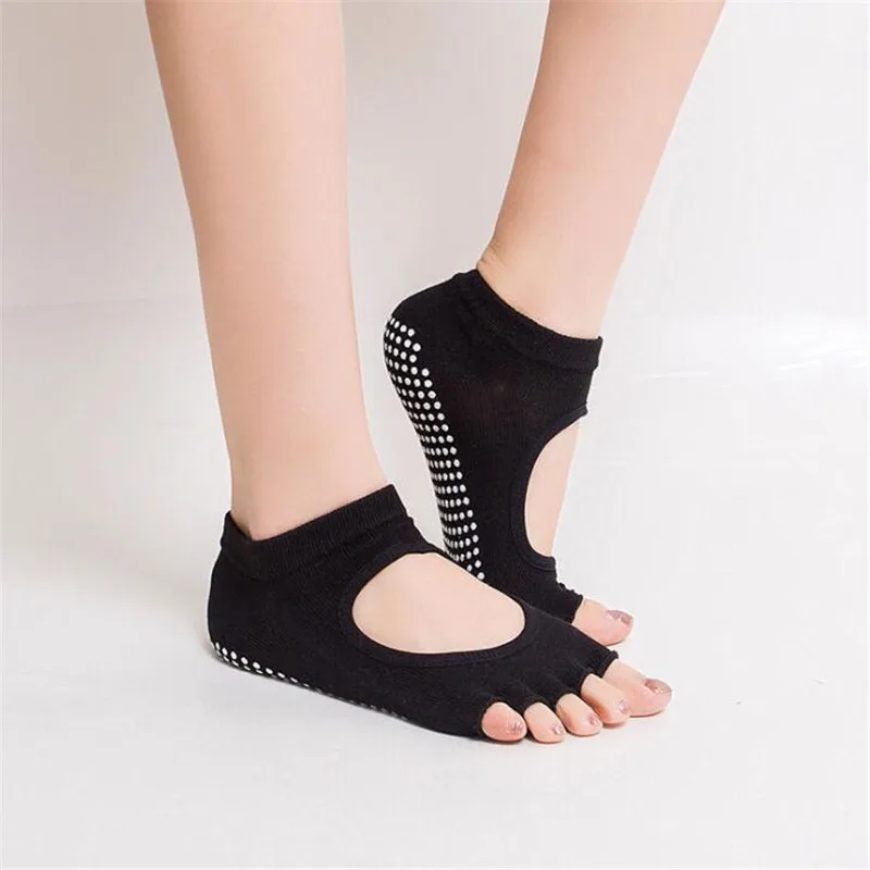 1 Pair Pedicure Tools Silicone Socks Anti slip Detox MassageFoot Care