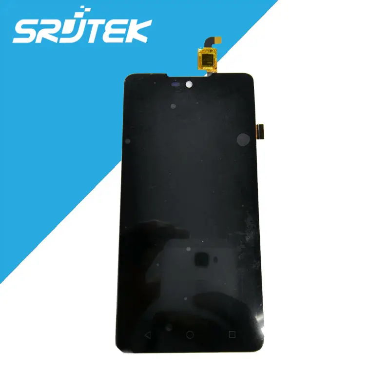 

For Wiko Rainbow Lite LCD Display + Touch Screen Digitizer Assembly 5.0 inch 854*480 Replacement Parts Black
