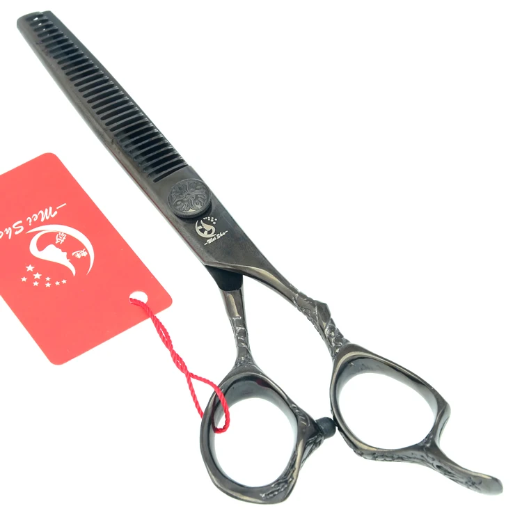 Новинка 6,0 дюйма Профессиональные безопасные ножницы для стрижки волос Meisha Dragon с ручками, филировочные ножницы для салона или дома, для самостоятельного использования HA0232