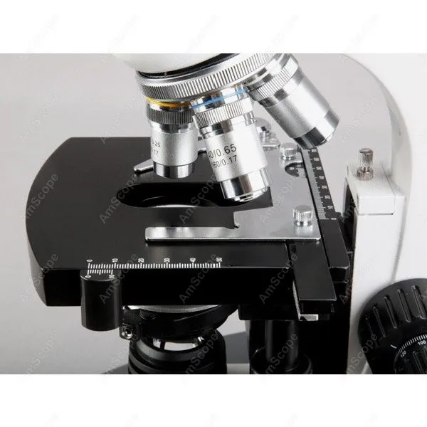 Тринокулярная лампа AmScope светодиодсветодиодный тринокулярная модель 40X 2000X|microscope