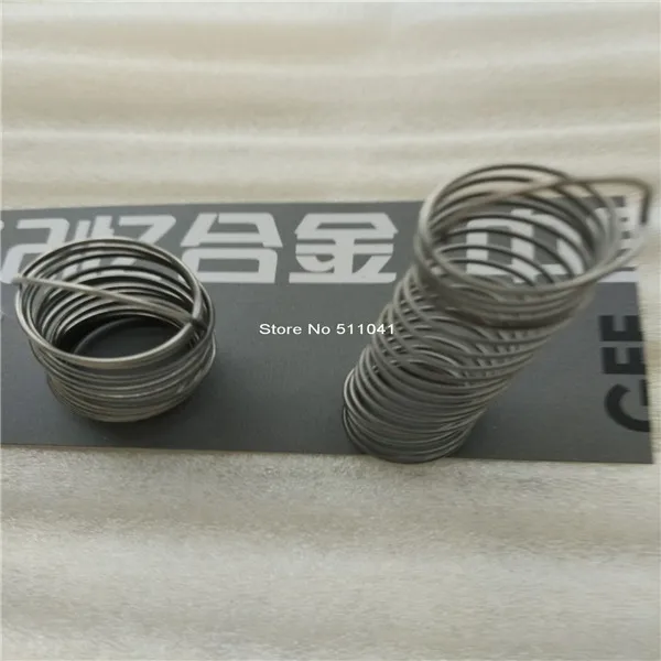 Nitinol Shape Memory Alloy springs, Nickel titanium memory thermal spring, temperature control spring, Paypal is available Nitinol Shape Memory Alloy springs, Nickel titanium memory thermal spring, temperature control spring, Paypal is available