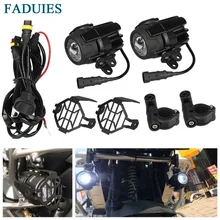 FADUIES Motocycle Fog Lights For BMW Motorcycle LED Auxiliary Fog Light Driving Lamp For BMW R1200GS/ADV K1600 R1200GS R1100GS