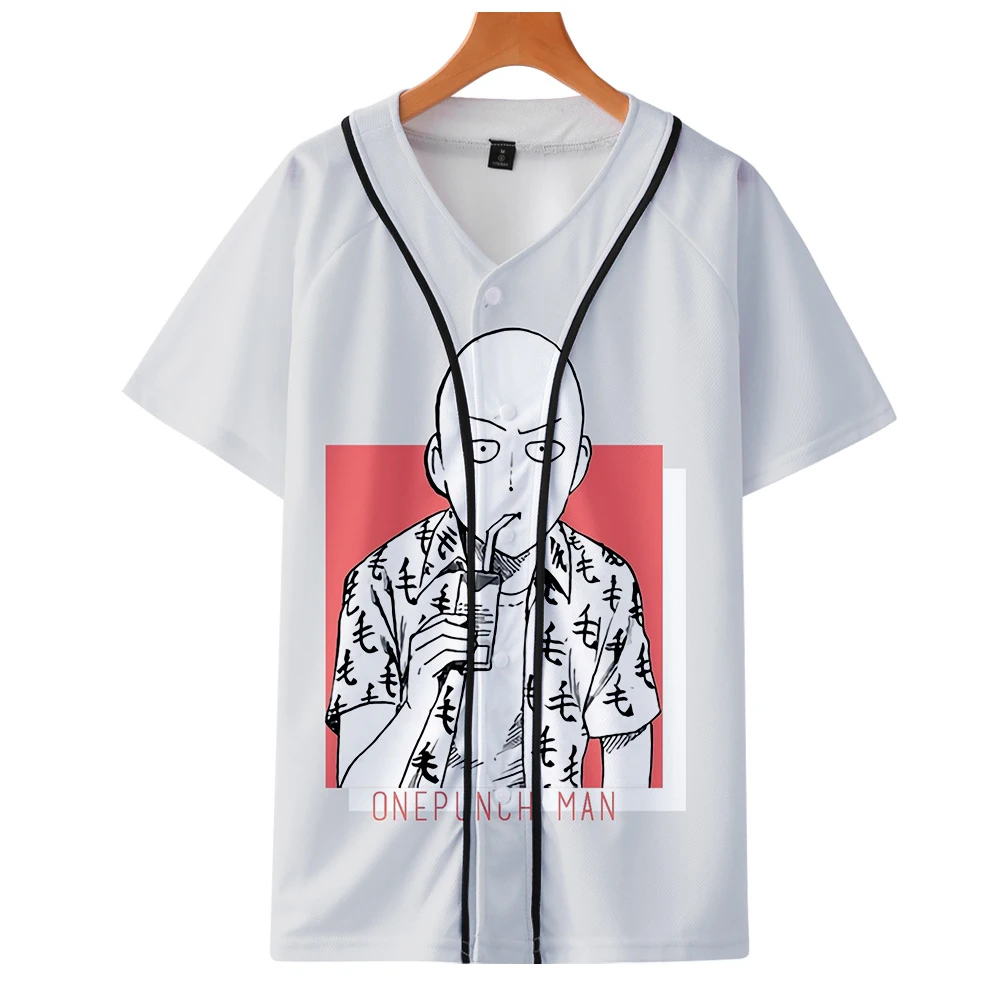 

Anime Shirt One Punch Man Season 2 Harajuku Japanese Streetwear Baseball 3d T Shirts Summer Short Sleeve Hip Hop Mens Tee Shirts