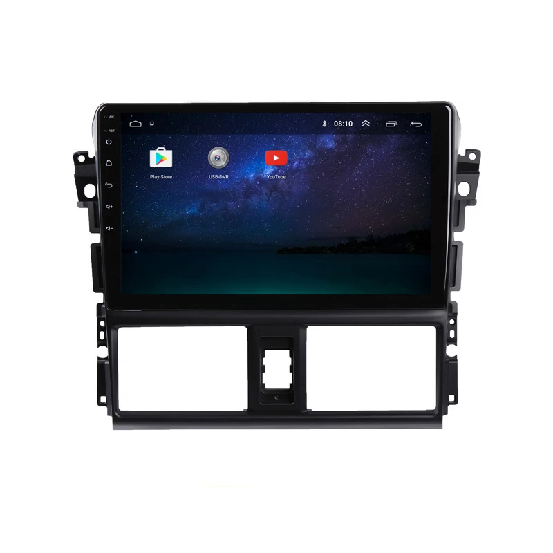 Clearance 9" 2.5D IPS Android 8.1 Car DVD Multimedia Player GPS For Toyota Vios YARIS 2014 2015 2016 audio car radio stereo navigation 2