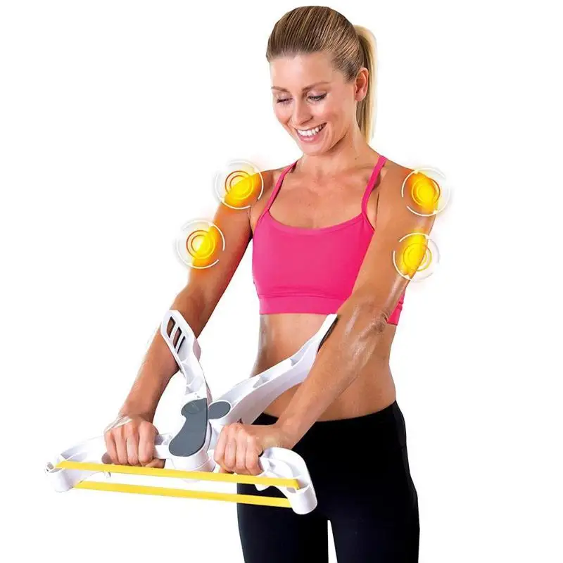 Белый пластик силиконовый тренажер для мышц рука силовое устройство рука захват сильные Силы Фитнес-инструмент фитнес-оборудование