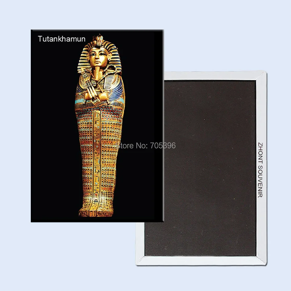10K памятники магниты Египет Фараон Tutankhamen гроб туристический металлический магнит на холодильник 5372|fridge