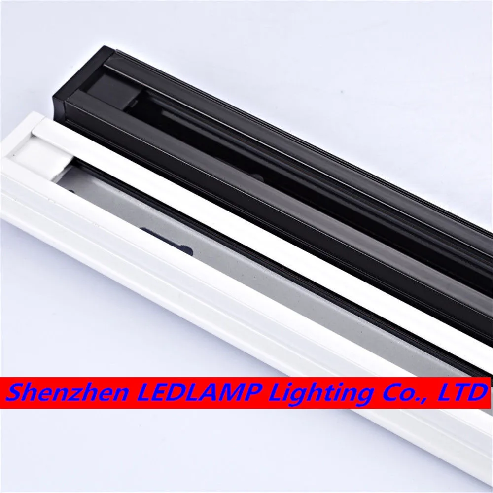 

LED Track Light Rail, 1meter length Track Rail for LED Track Rail, Universal two wire rail, aluminium track, lighting fixture