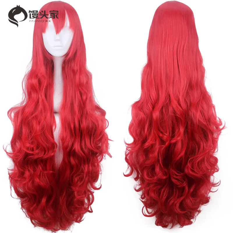 

Houseki no Kuni Padparadscha Red Curly Wig Cosplay Wigs Anime Costume Accessories Facial Hair