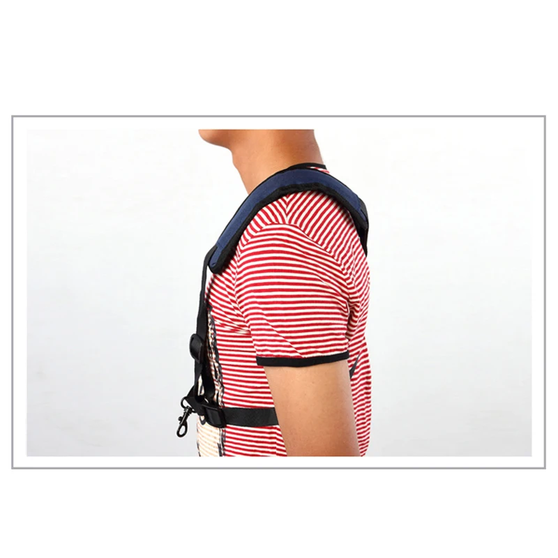 Adjustable Tenor Alto Saxophone Strap with Metal Hook Sax Harness Double Shoulder Straps Accessories