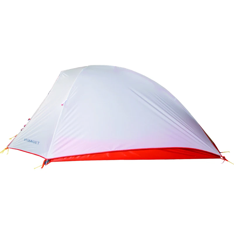 

HIMAGET 1.15KG Ultralight Tent 20D Silicone Fabric 1 Person Double Layers Aluminum Rod Silicone coating Camping Tent 4 Season