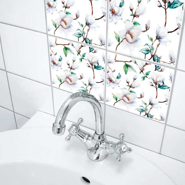 Funlife Bathroom waterproof tiles stickers Self adhesive wall stickers