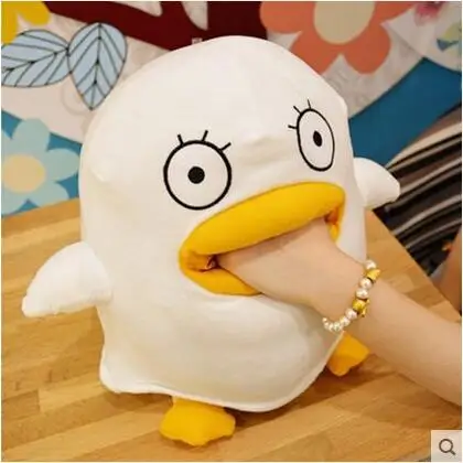 

1pcs 40cm Super Cute Gintama Elizabeth Plush pillow Cartoon Elizabeth stuffed toys doll Cushions tissue pumping Storage