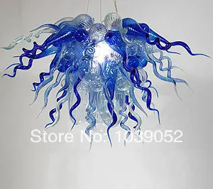 

Free shipping colored art blown glass chandelier lighting for sale (BGC2008)