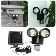 2 шт. 22-LEDs-Outdoor-Garden-Solar-Motion-Sensor-Security-Flood-Light