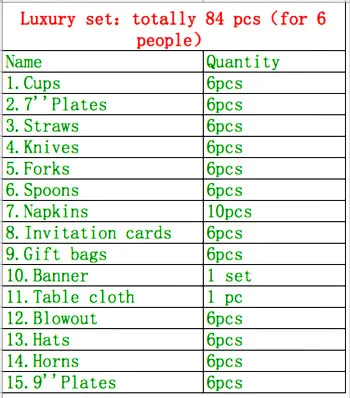 84pcs
