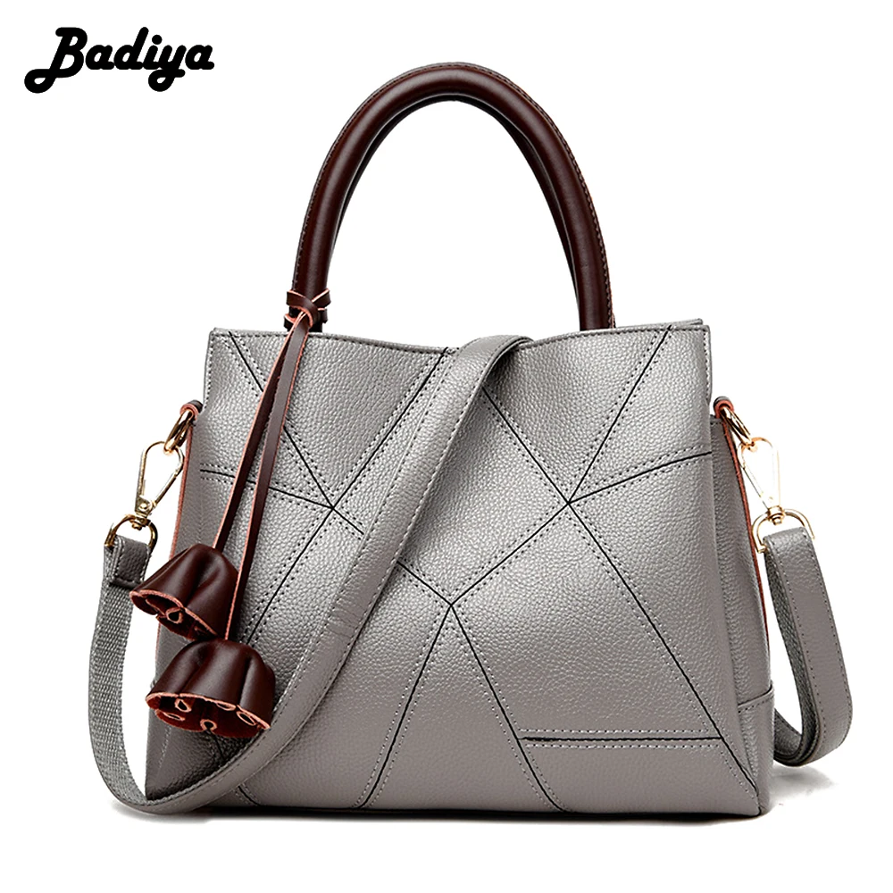 

Genuine Leather Elegant Women Shoulder Bag Casual Totes Handbag Ladies Fashion Large Capacity Female Luxury Bolsa Feminina Sac
