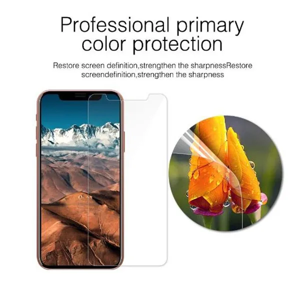 Взрыв Anti Scratch Ультра тонкий 0.3 мм 2.5D 9 H закаленное Стекло Экран протектор для iPhone X 8 с упаковки