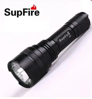 

SupFire M1-XPE Cree XM L2 Q5 LED Flashlight Waterproof Ip67 Tactical Flashlight for Camping by 18650 Battery