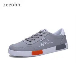 Zeeohh 2019 весенние парусиновые Модные дышащие повседневные легкая мужская обувь удобные кроссовки
