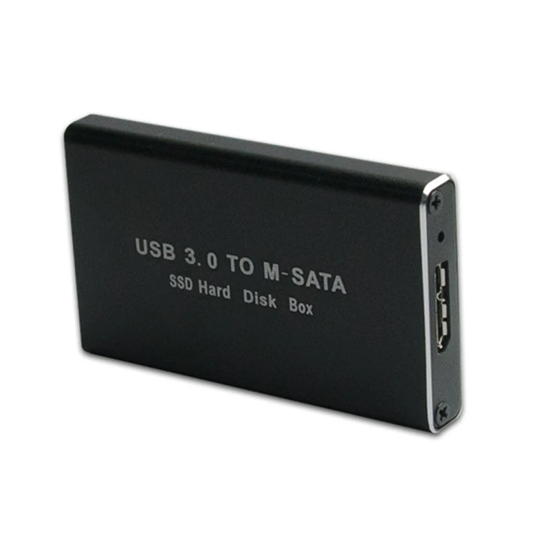5Gbps USB 3.0-mSATA SSD Ŭ USB3.0-̴-SATA ϵ ũ , M2 SSD  HDD  ڽ