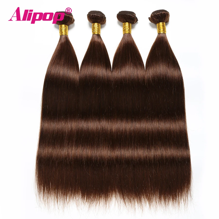 Alipop Straight Hair Bundles Brazilian Hair Weave Bundles Human Hair 8-28 Inch Bundles Hair Extension 1 3 4 Bundle Deals NonRemy (39)