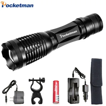 

Powerful XML-T6/L2 LED Flashlight Tactical Torch Waterproof 5 Modes led torch light linternas bike light zk50