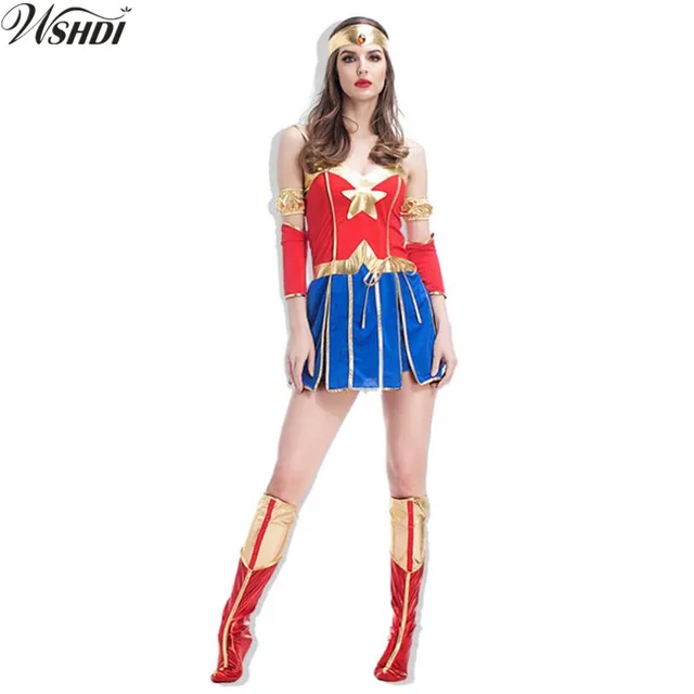 wonder woman pvc fetish costume I cum deo