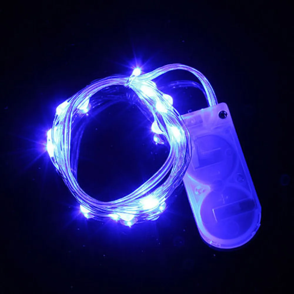 20 LED Battery Power Operated Mini Fairy String Light With Batteries For Bedroom Powered Lantern Romantic Wedding Decor | Лампы и
