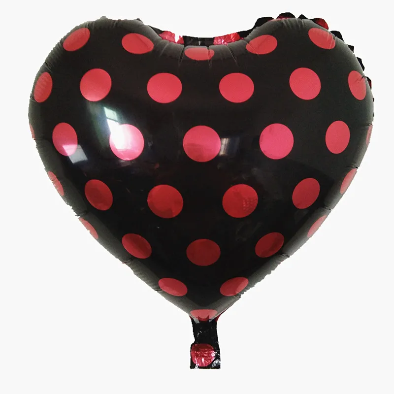 Bingtian negro rojo punto blanco punto Globos Mickey Minnie fiesta de cumpleaños swave punto ducha de bebé globos al por mayor Globos Bingtian negro rojo punto blanco punto Globos Mickey Minnie fiesta de cumpleaños swave punto ducha de bebé globos al por mayor Globos