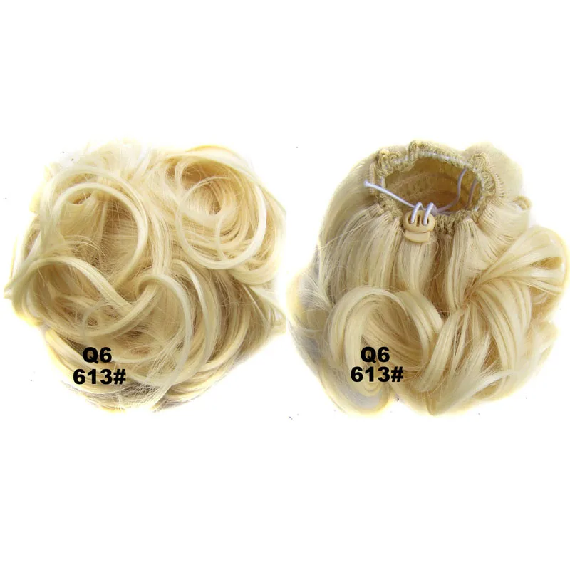 Jeedou Synthetic Curly Hair Chignon Bun Pad Rubber Band 60g Chic and Trendy Hottest Hair Trends Hairpieces Jeedou Synthetic Curly Hair Chignon Bun Pad Rubber Band 60g Chic and Trendy Hottest Hair Trends Hairpieces