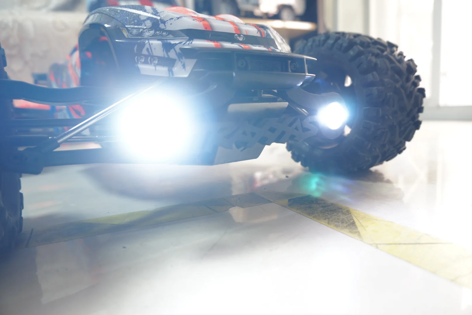 1/10 trax 86086 4 EREVO E REVO 2 0 светодиодный передний + задний фонарь для QL roll cage|Детали и