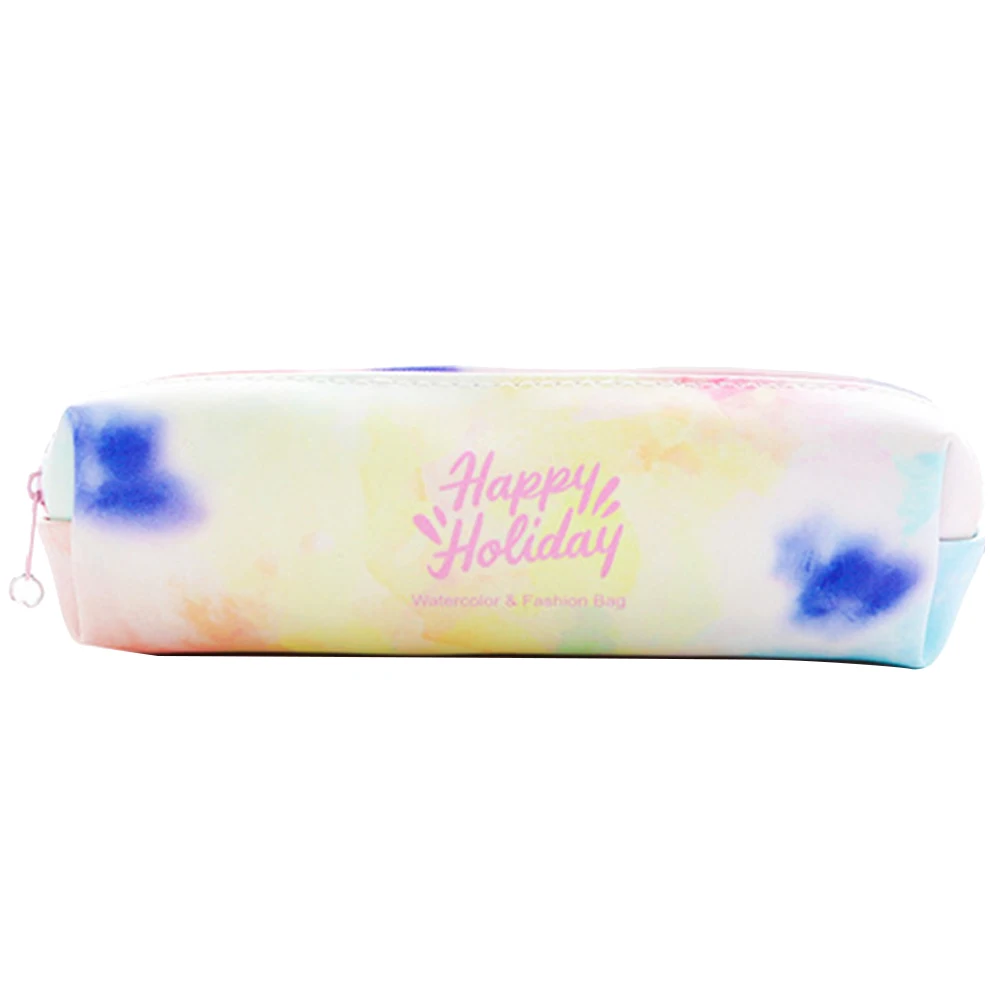Горячее предложение! Распродажа! Красочная буква 3d-ручка Пенал школьный канцелярский чехол на молнии - Цвет: Цвет: желтый