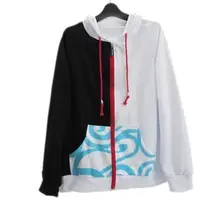 Anime Silver Soul Gintama Hoodies Sakata Gintoki Cotton Coat Jacket Zip up Sweatshirt S XXL