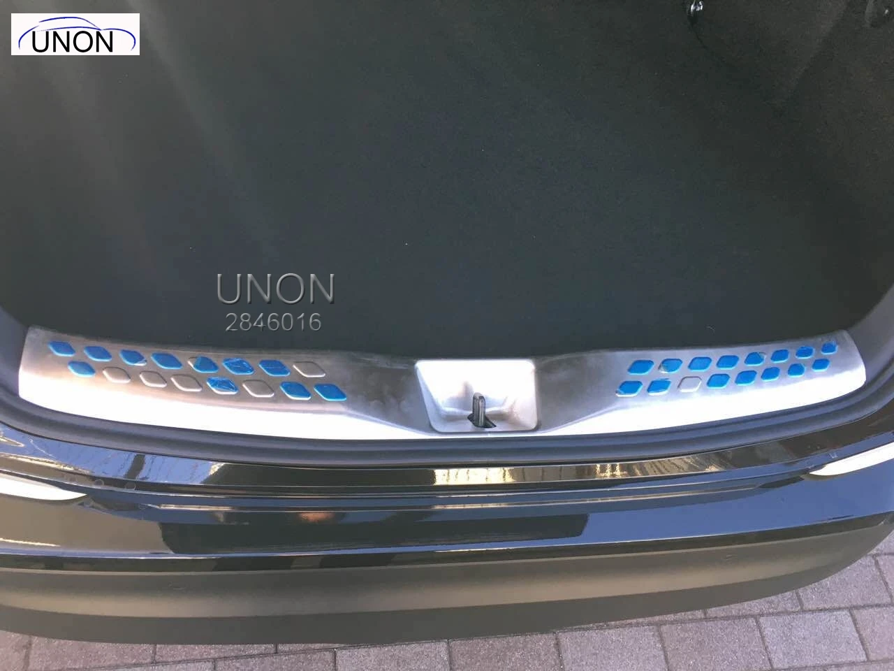 Accessories 1PCS Stainless Steel Inner Rear Boot Trunk Protecting Plate Fender For Toyota C HR CHR