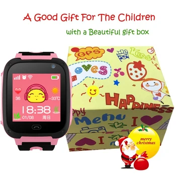 

Kids Smart Watch Micro SIM Card Call Anti-Lost Position Alarm Tracker Alarm with Camera Smart Watch Children Smartwatch