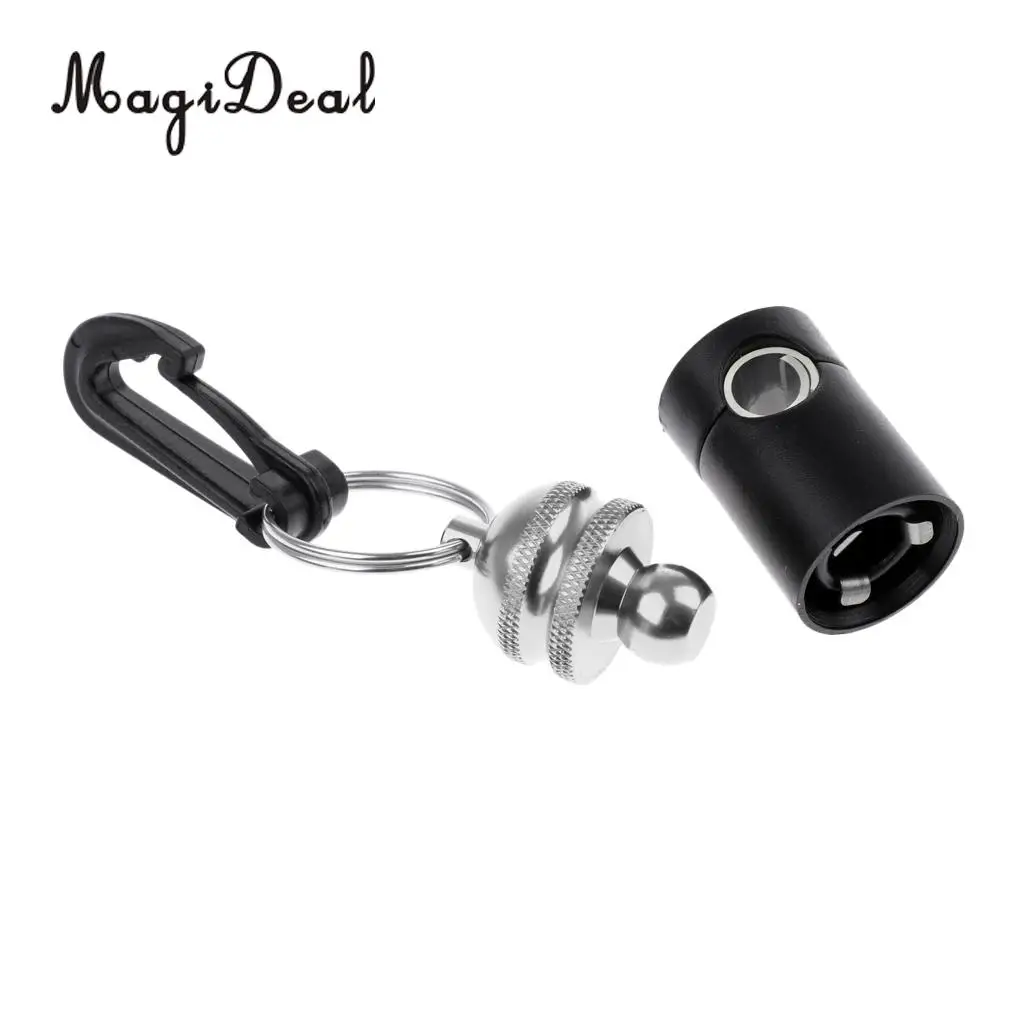 MagiDeal Universal Durable Anti-rust Plated Aluminum Regulator Octopus Hose Holder Retainer & Clip for Scuba Diving Dive Diver