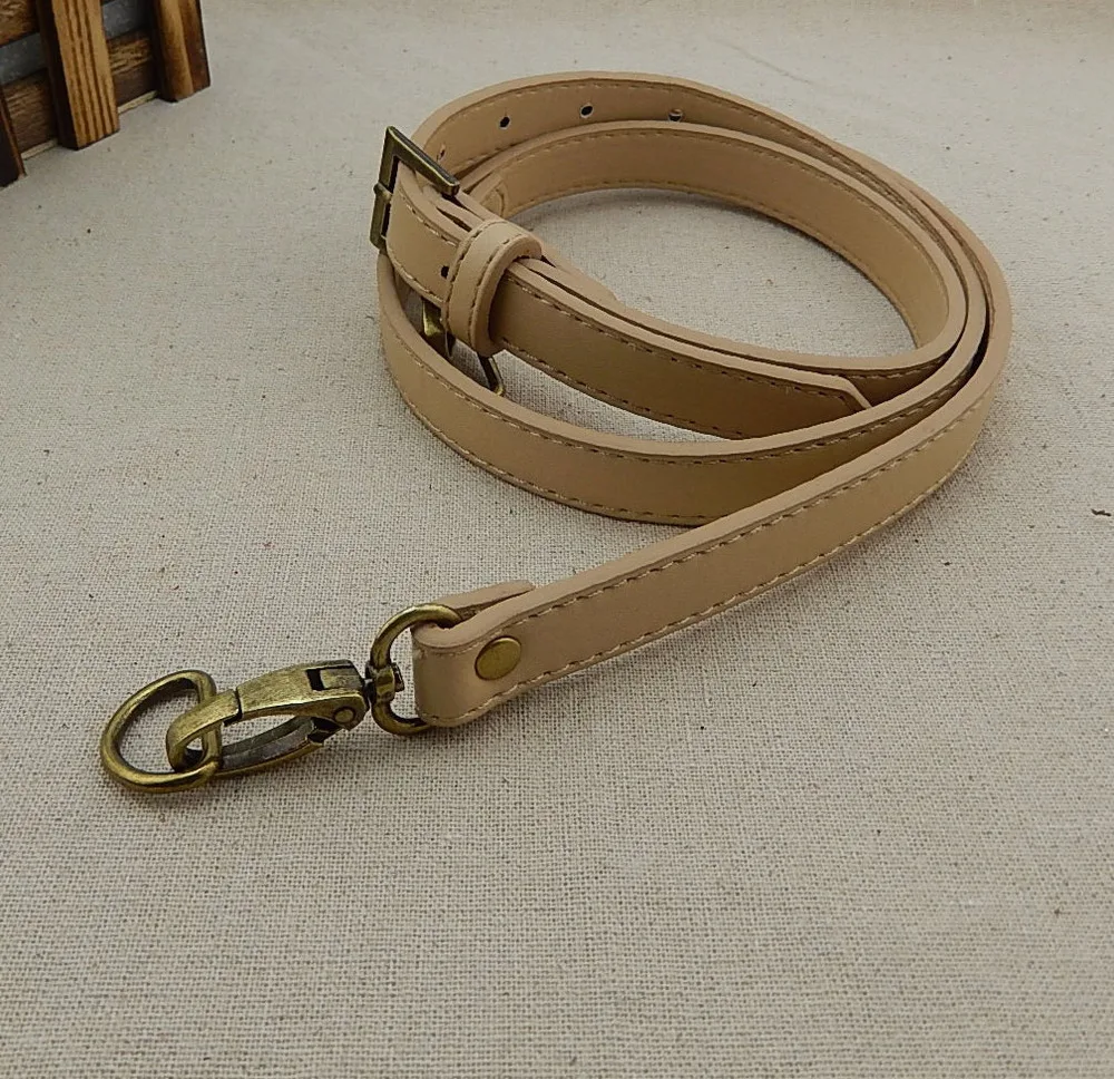 Wholesale 5pcs/lot adjustable PU DIY bag strap, multi colors 120*1.8cm