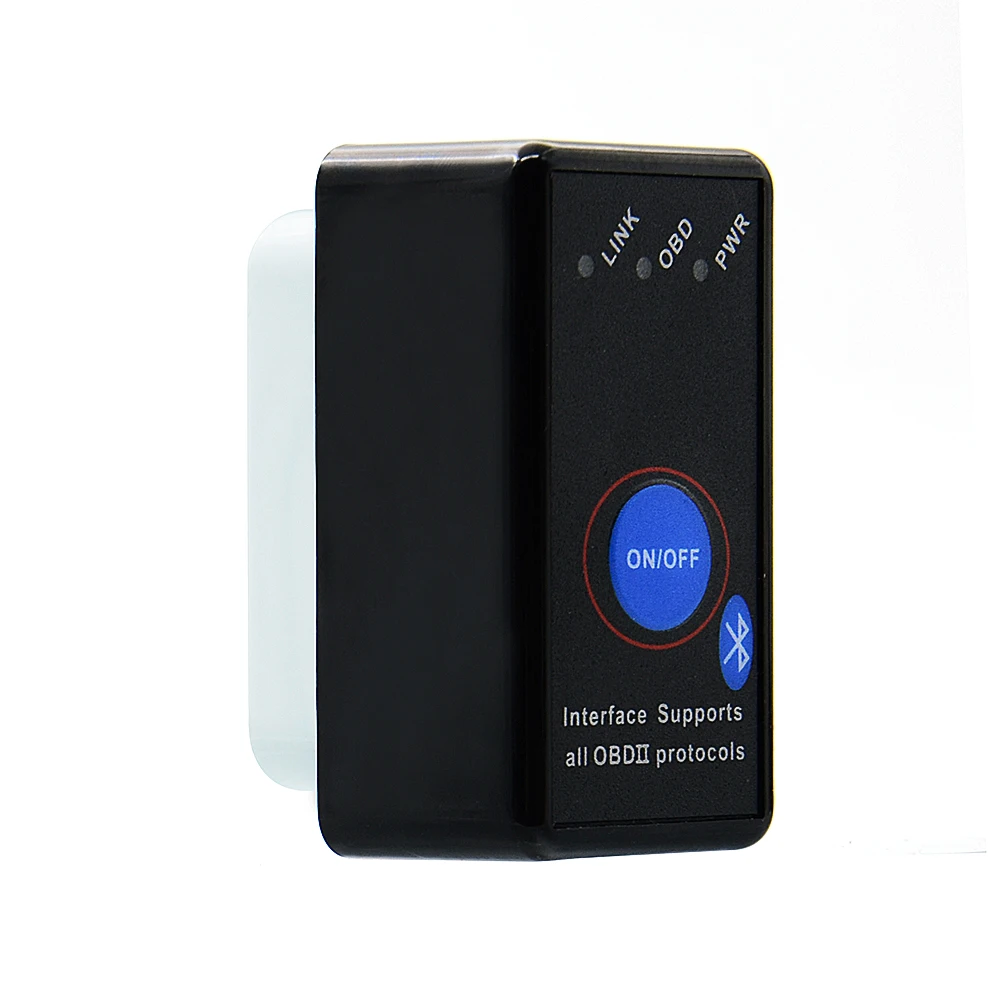 Супер Мини Elm327 Bluetooth OBD2 V1.5 Elm 327 V 1 5 OBD 2 Автомобильный диагностический сканер OBDII