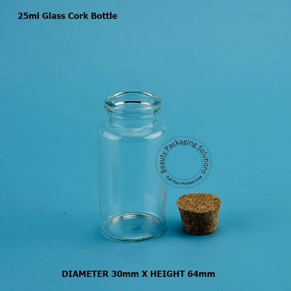 12 шт./лот, акция, 25 мл, стеклянная пробковая бутылка с пробкой, маленькая многофункциональная банка, 25 г, упаковка, многоразовый контейнер для желаний