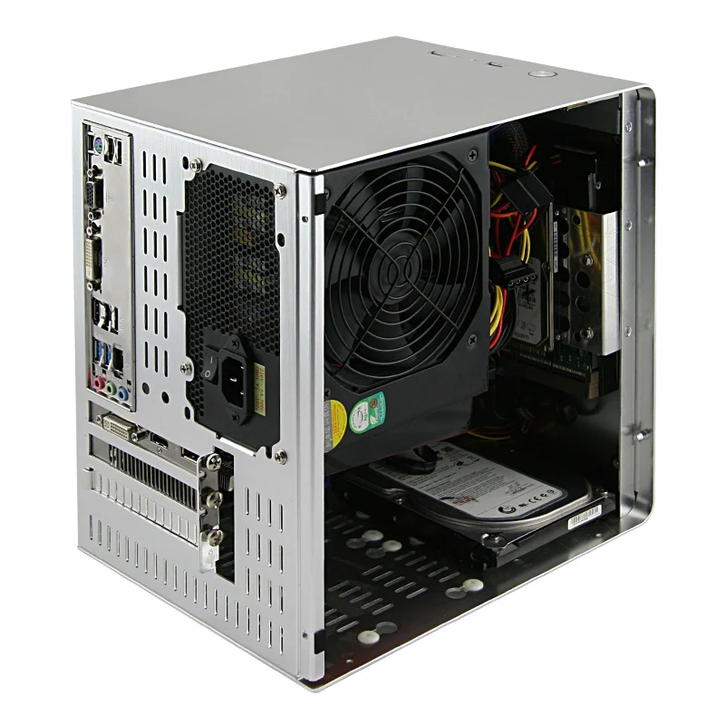 S4 mini-ITX шасси HTPC алюминий