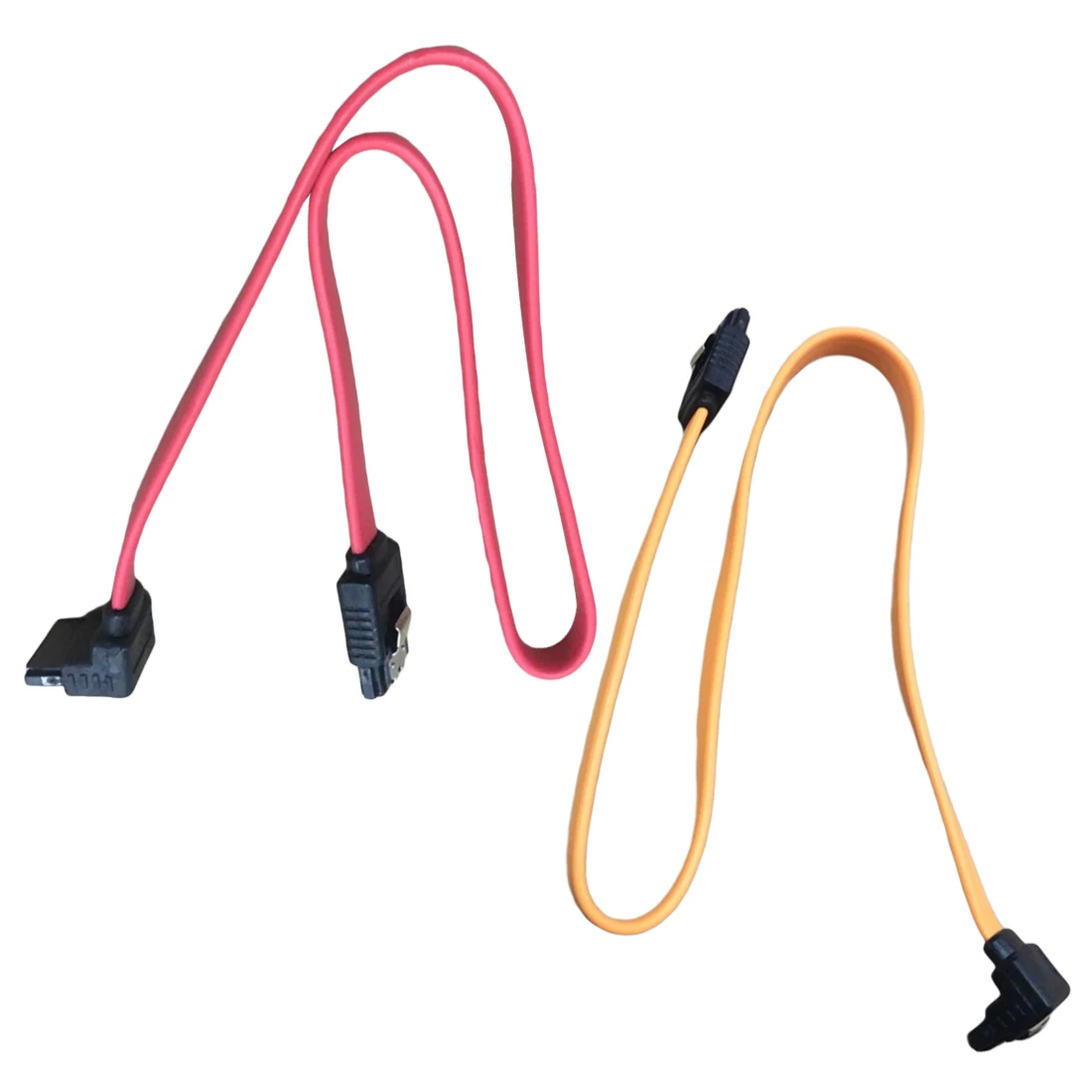 High Quality SATA Cabel Fast 45cm Right Angle SATA Cable Serial ATA Data Lead Locking Latching S