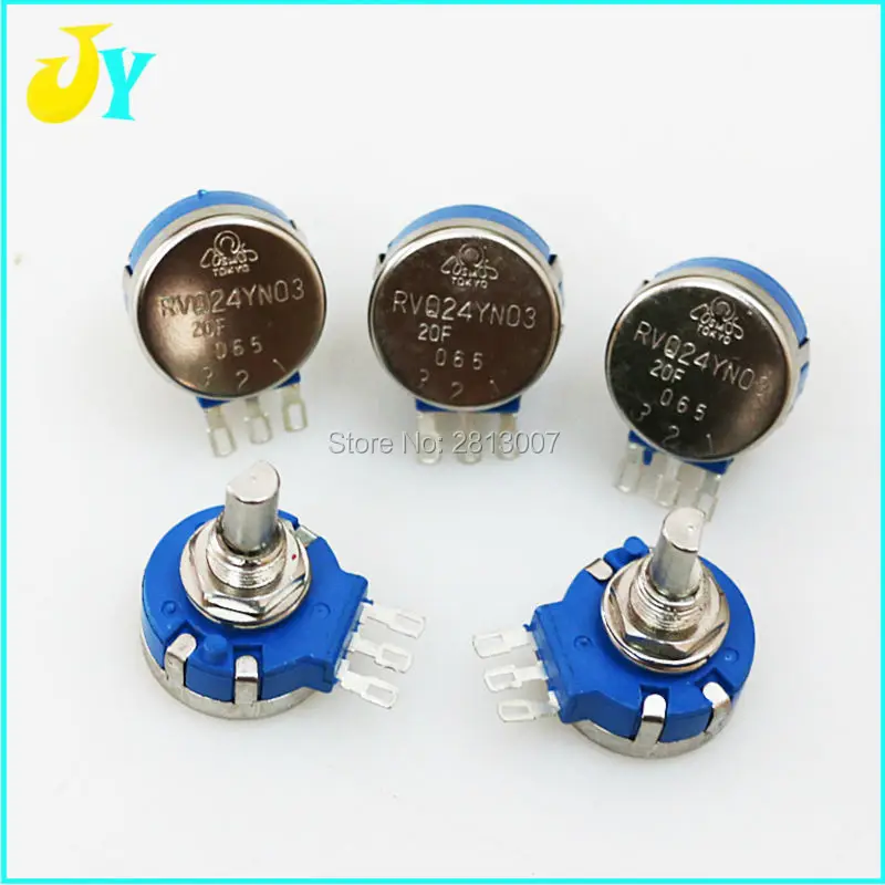 

10 pcs B502 5K / B103 10K potentiometer 3 pin connector for Arcade racing game cabinet big game accessories